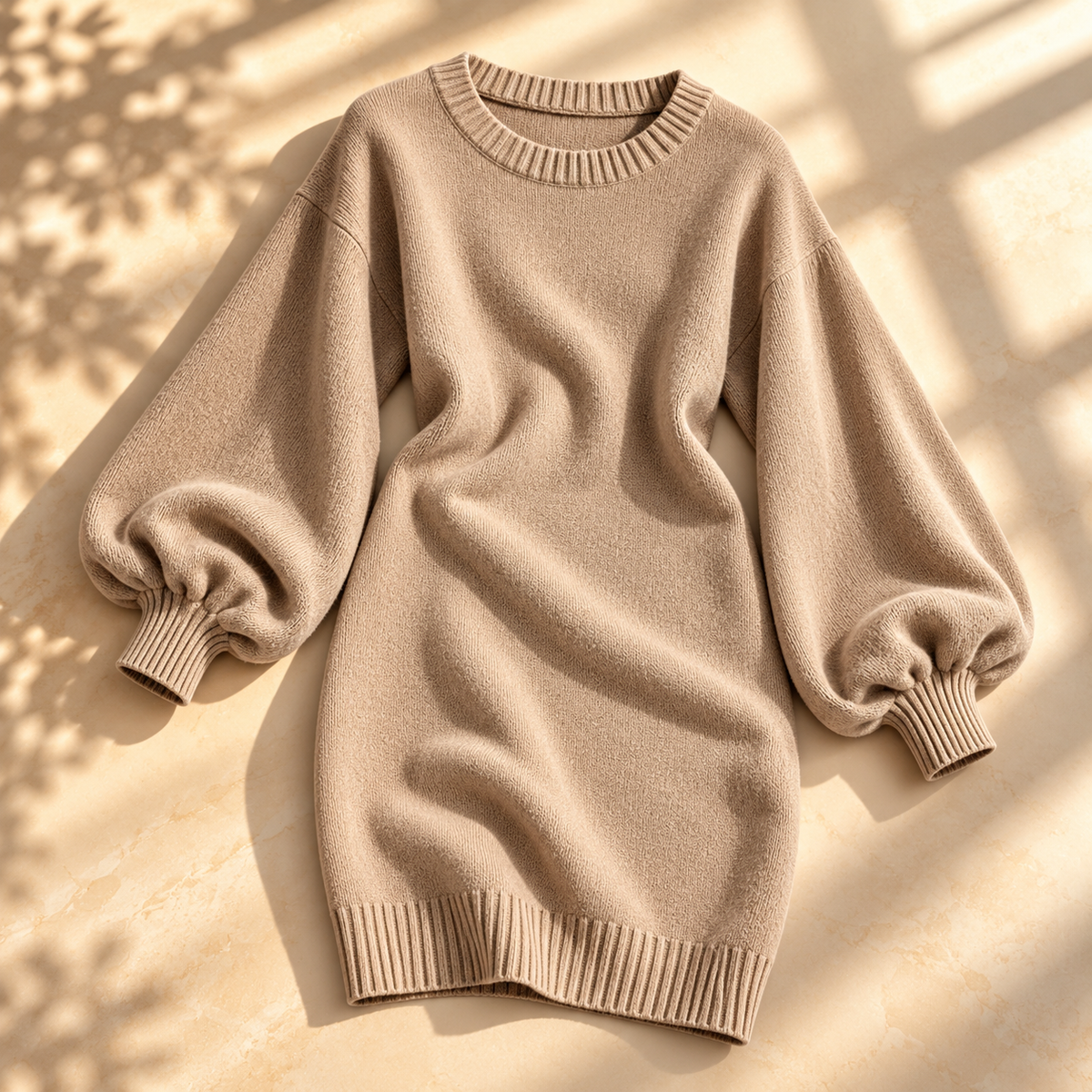 Women's Margot Lantern Sleeve Knit Dress