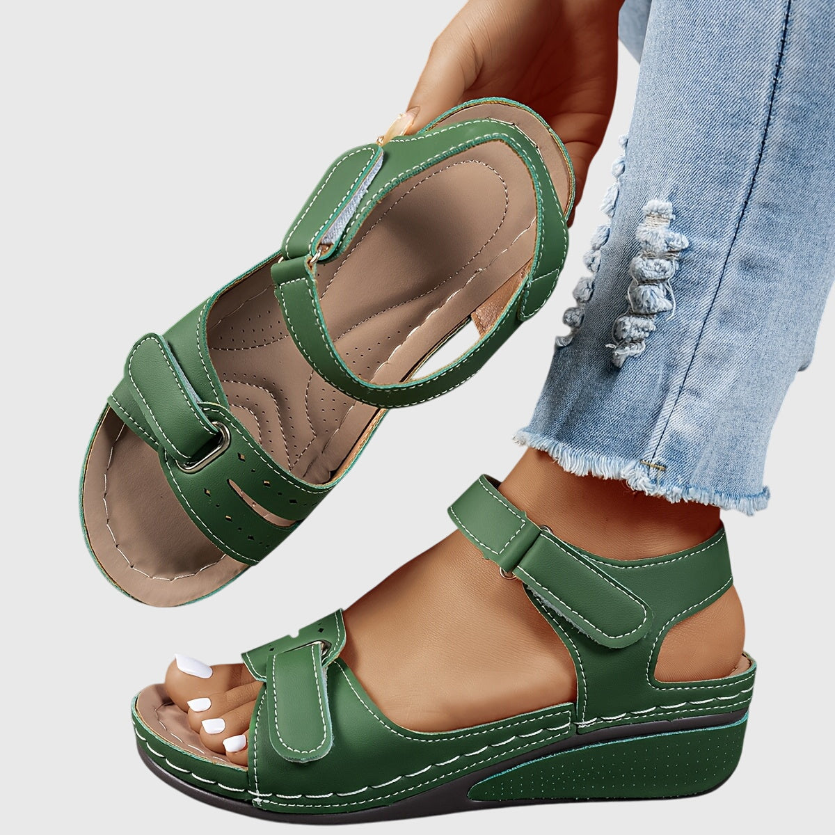 The Hills Nashville Crystal Women's Orthopedic Sandals Comfort Support