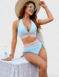 Jayzelliah Elegant High-Waisted Bikini Set with Tummy Control