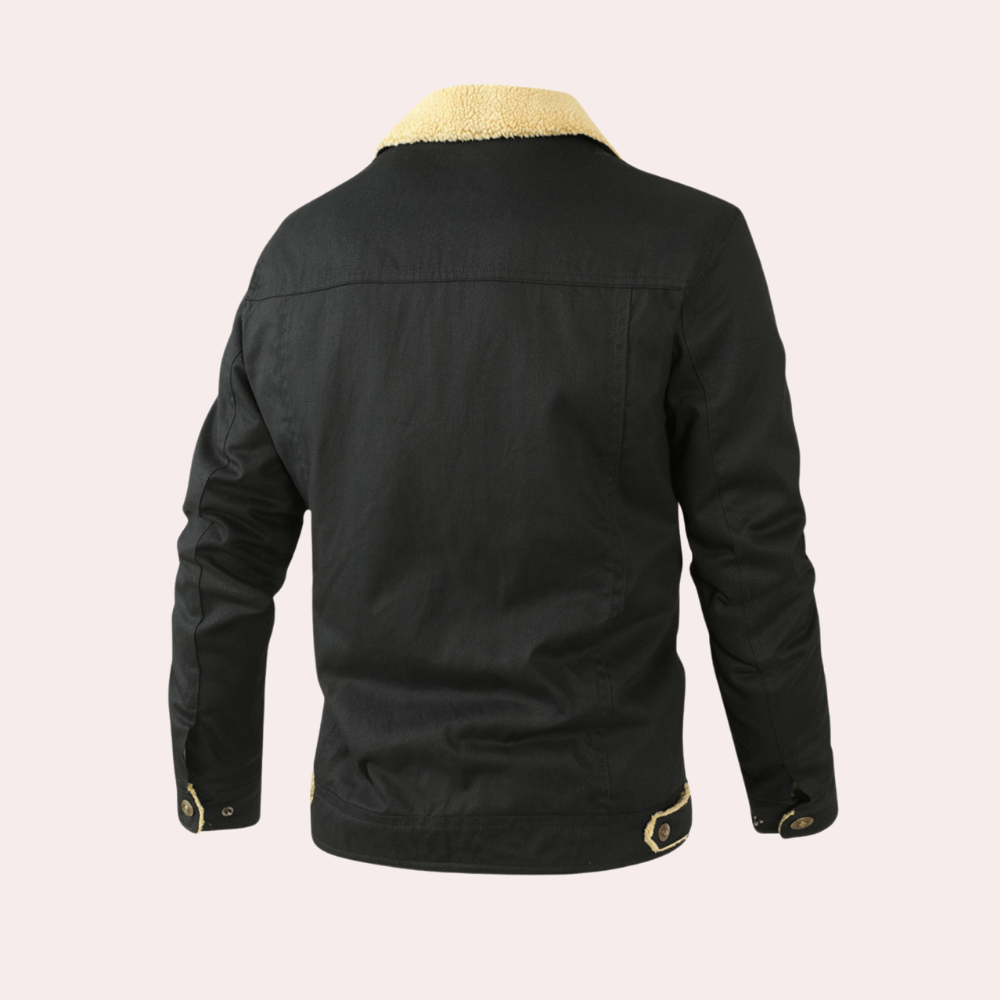 Men's Quilted Lined Utility Jacket
