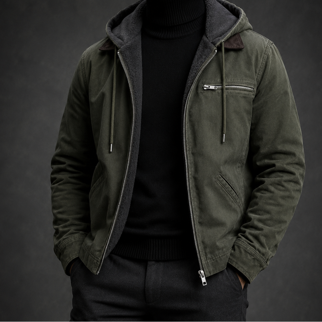 Men's Everett Drawstring Heavyweight Jacket