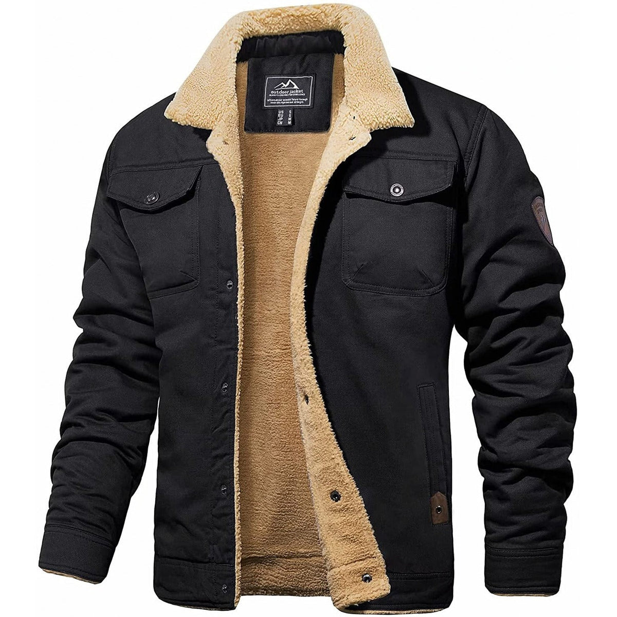 Men's Quilted Lined Utility Jacket