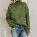 Sarah & Oliver Anna Elegant Cable-Knit Sweater for Women