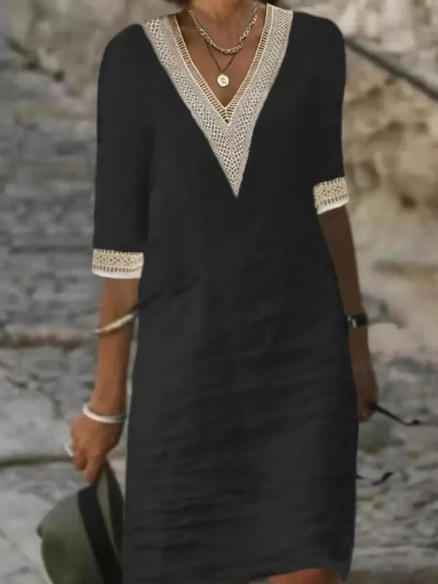 https://cdn.shopify.com/s/files/1/0894/1948/1459/files/Linen-Blend-V-Neck-Dress-for-Women-Effortlessly-Chic-Comfortable-Summer-Style-Caliboot-4.jpg?v=1761145004