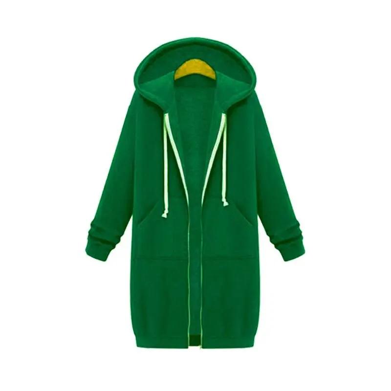 Caliboot Women's Longline Zip Hoodie Cozy Versatile Layering Piece