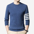 LumiNovi Unisex Gauge Crew Neck Sweater