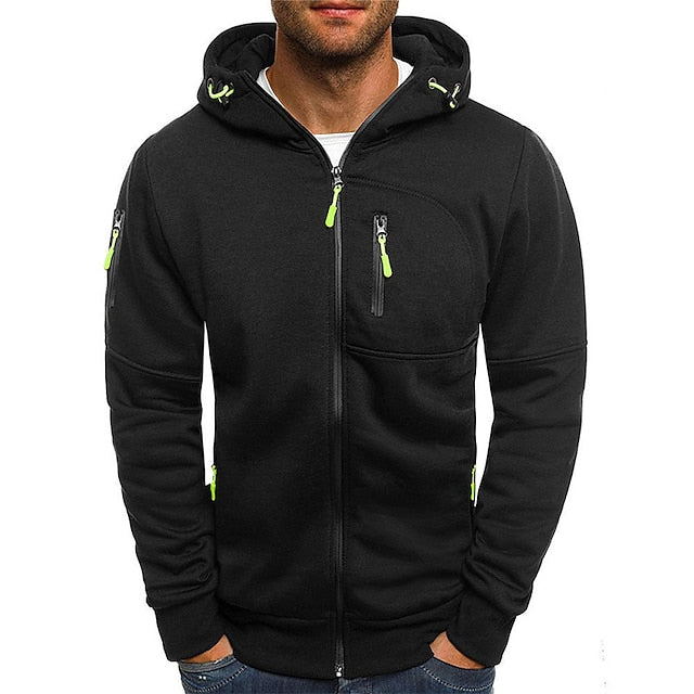 Haven Beck Men's Relaxed Fit Zip-Up Hoodie