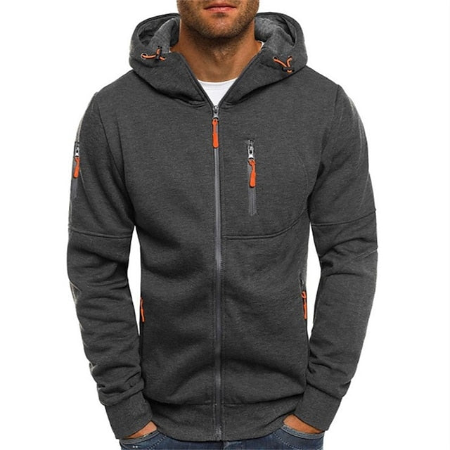 Haven Beck Men's Relaxed Fit Zip-Up Hoodie