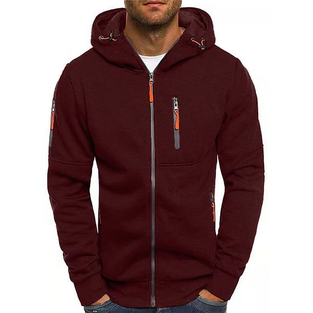 Haven Beck Men's Relaxed Fit Zip-Up Hoodie