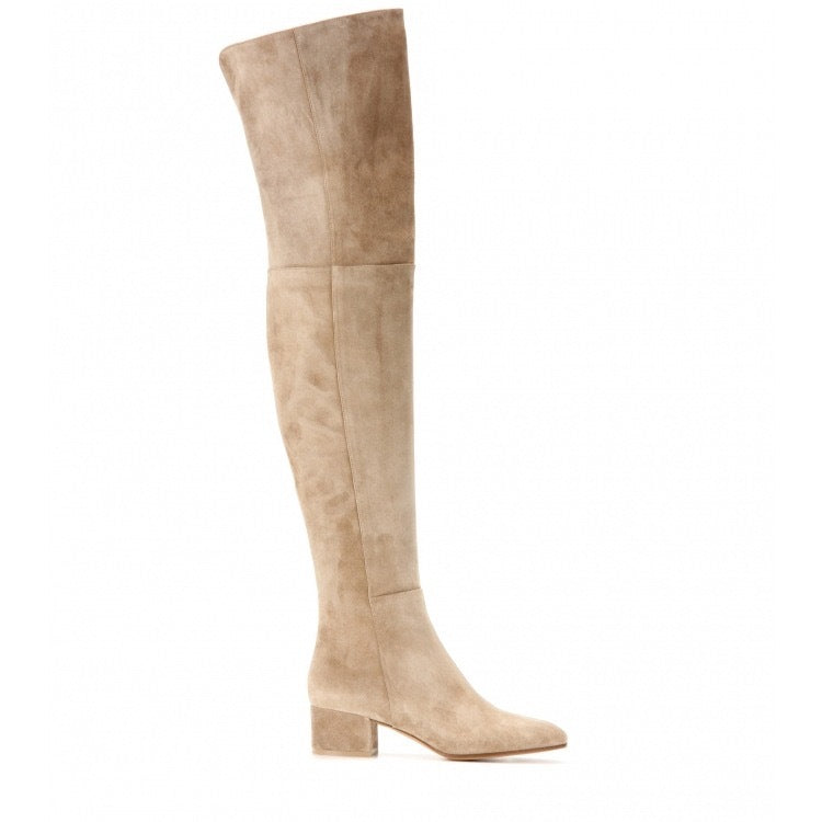 Women's Maryam Over-the-Knee Suede-Look Boots