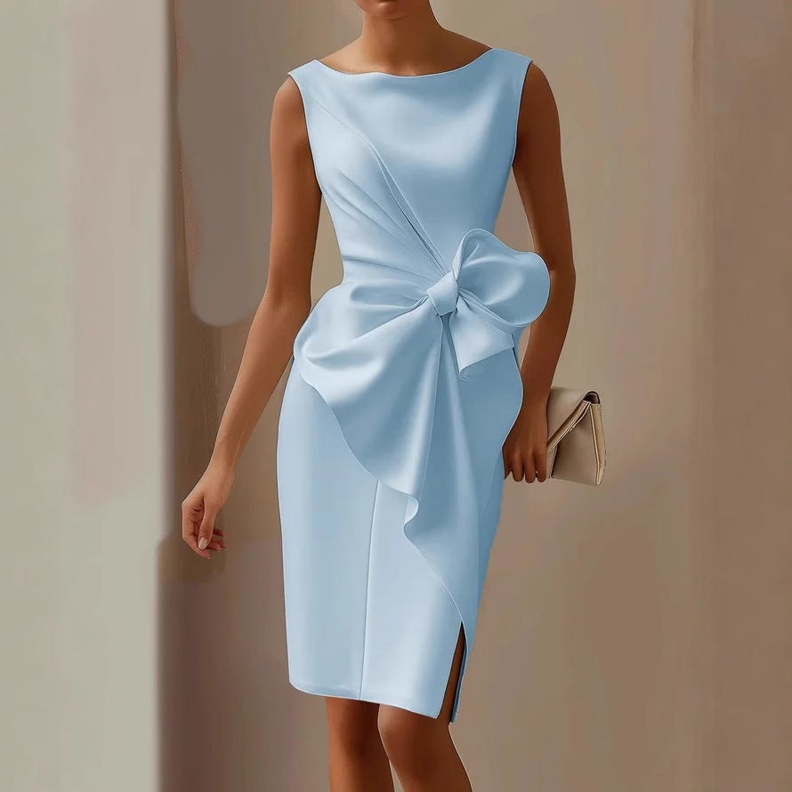 Haven Beck Adelina Elegant Sleeveless Wedding Guest Dress