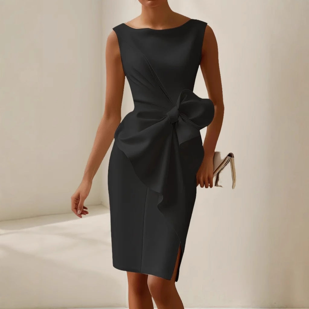 Haven Beck Adelina Elegant Sleeveless Wedding Guest Dress