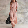 Haven Beck Heather High Waist Smocked Maxi Dress
