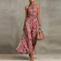 Urban Hollis Heather Floral Maxi Wedding Guest Dress