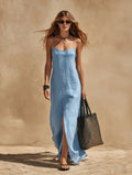 Women's Ayleen Side Slit Maxi Dress