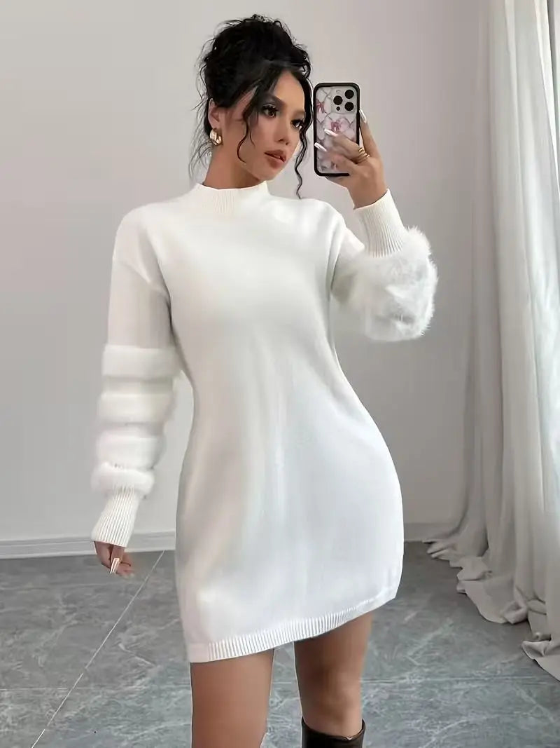 Women's Odalys Mock Neck Sweater Dress