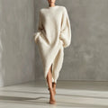 Women's Josefina Asymmetrical Hem Sweater Dress