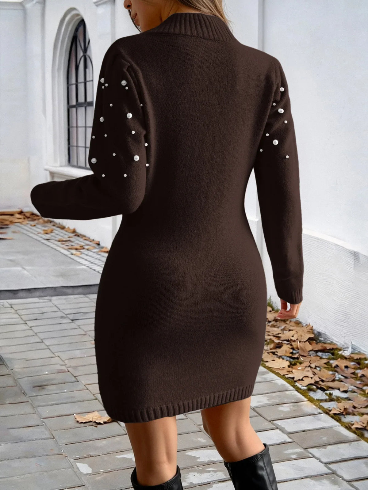 Women's Elowen Pearl Beaded Sweater Dress