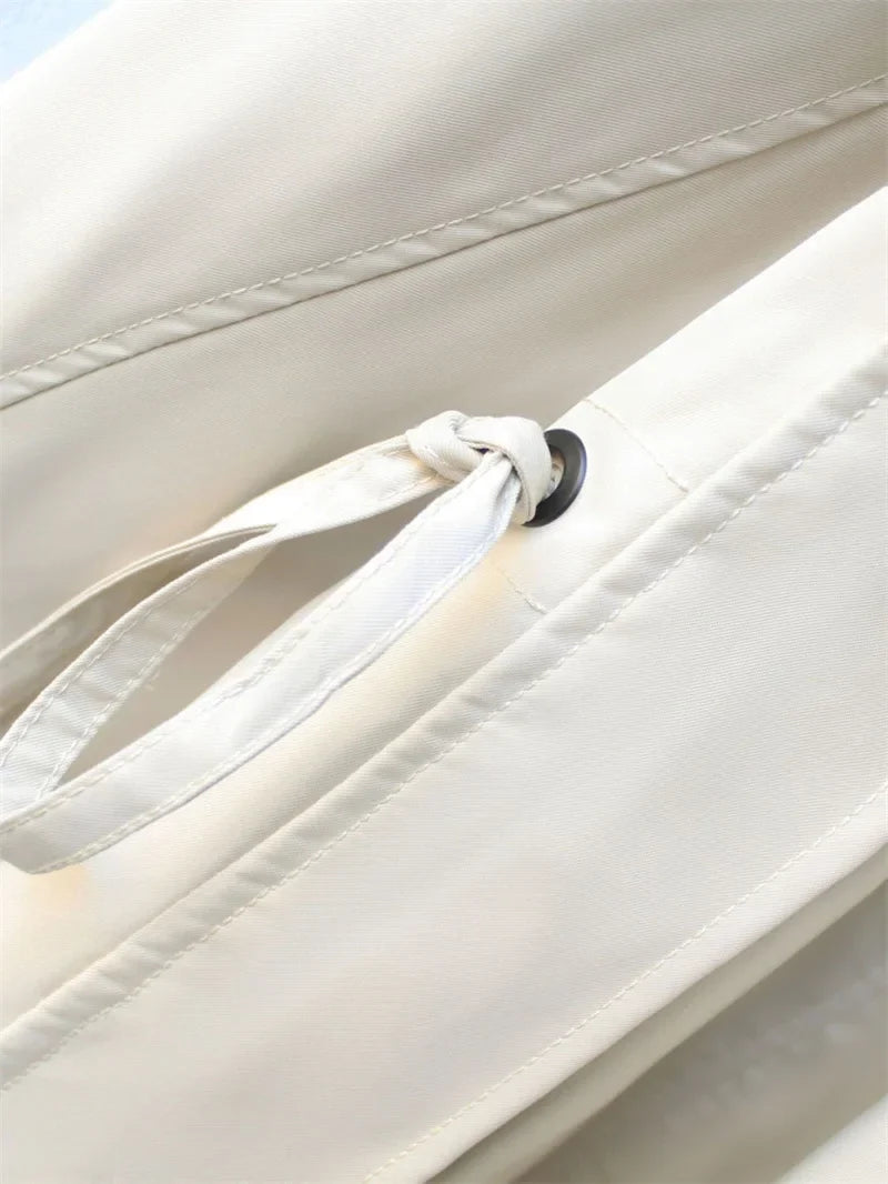 Women's Harlow Contrast Collar Trench