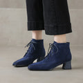 Haven Beck Women's Vesper Suede Lace Boots