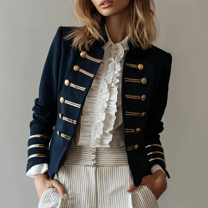 Haven Beck Women's Camille Tailored Military Jacket