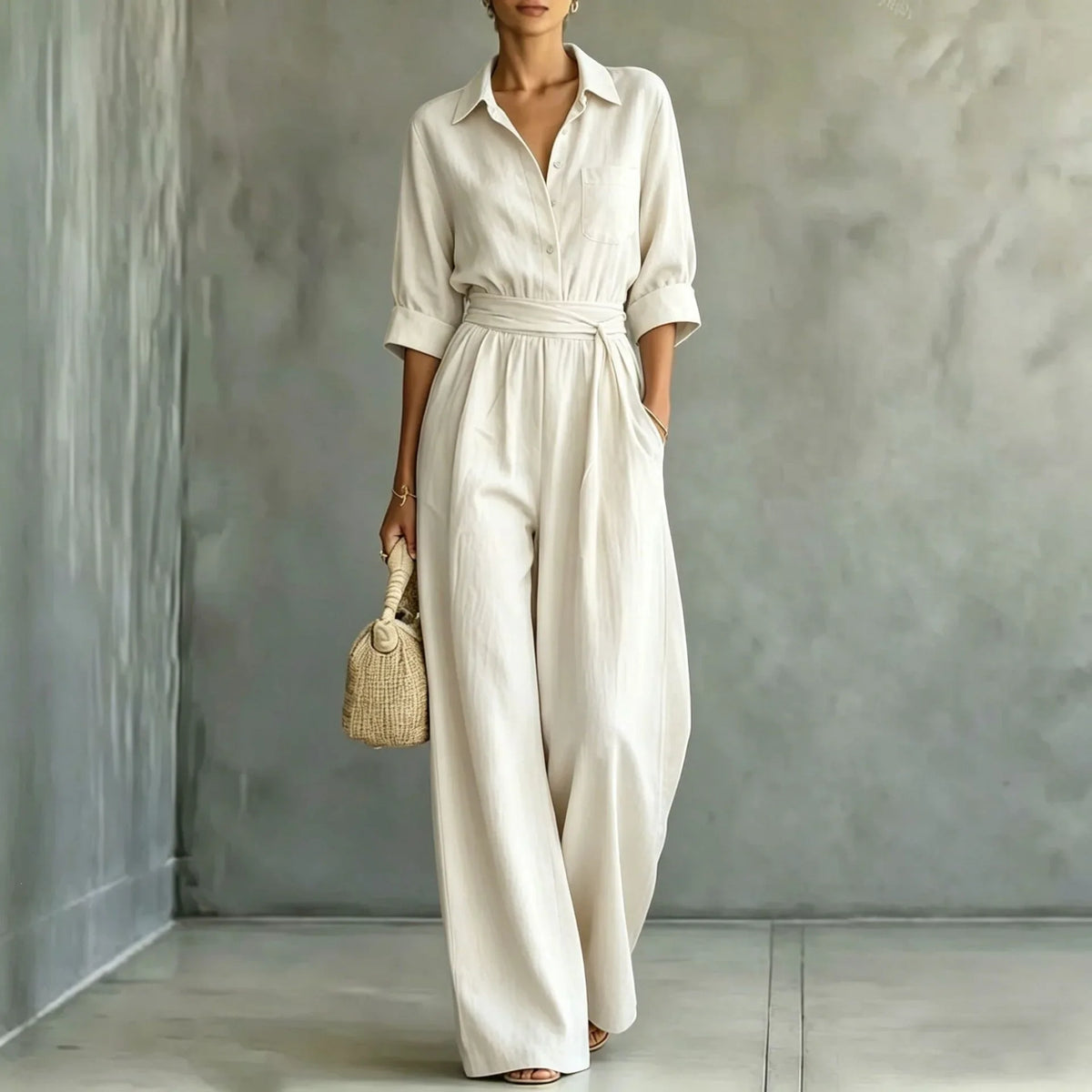 Women's Margot Casual Wide Leg Jumpsuit