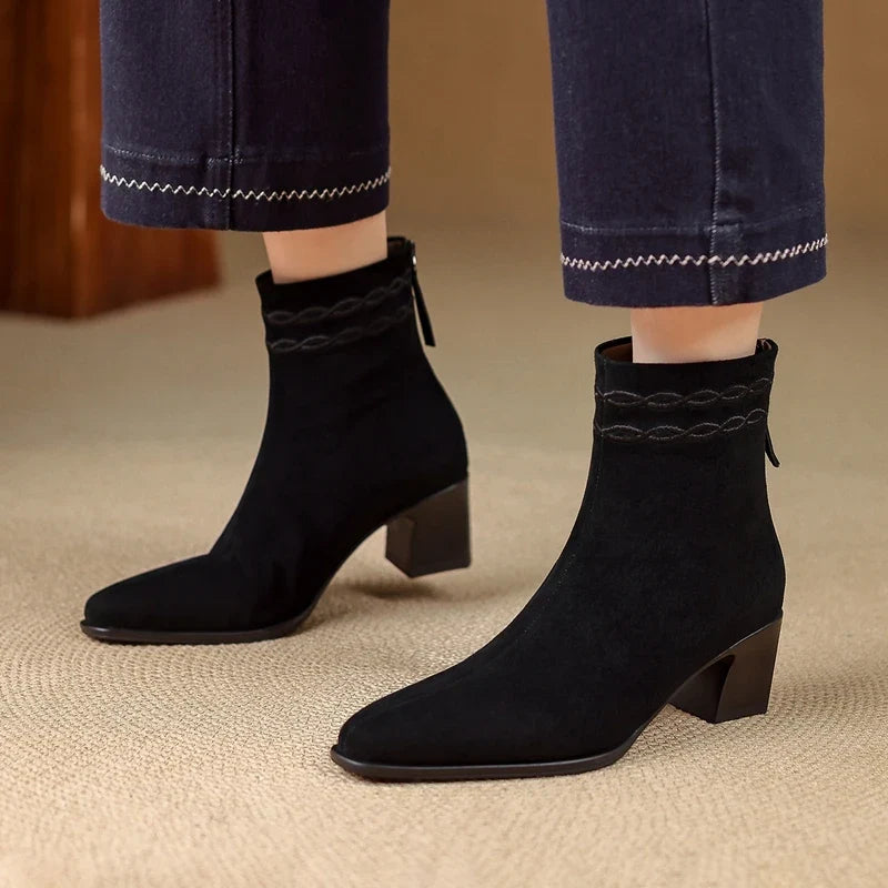 Women's Marisol Square Toe Ankle Boots