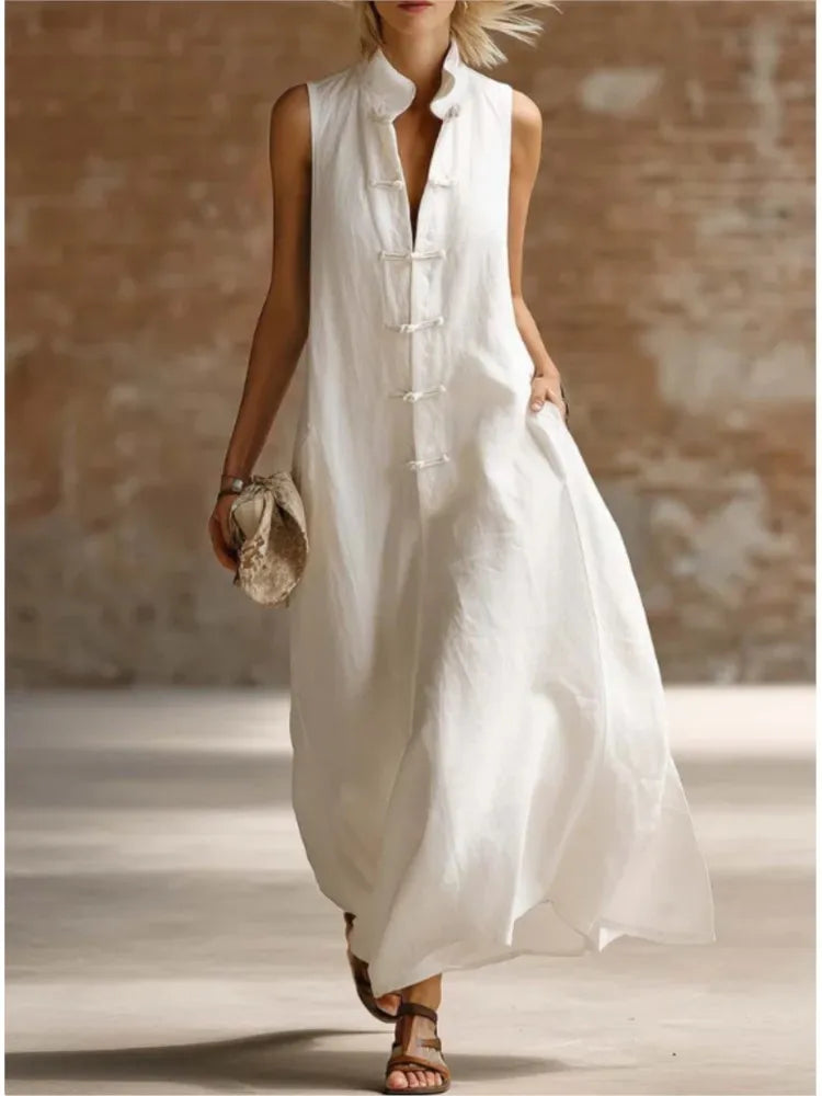 Haven Beck Savrani Lightweight Sleeveless Summer Maxi Dress