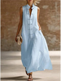 Haven Beck Savrani Lightweight Sleeveless Summer Maxi Dress