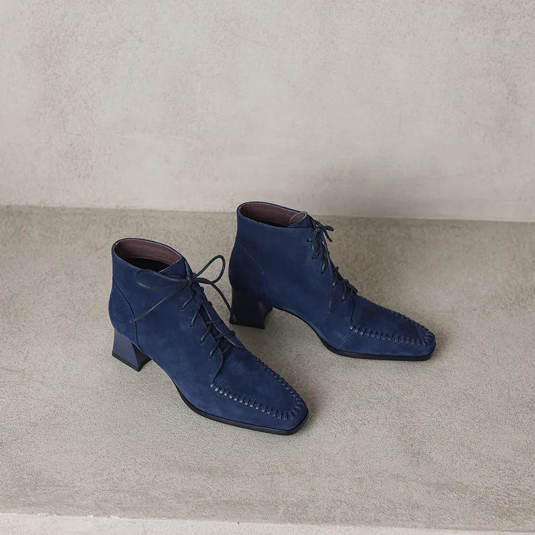 Haven Beck Women's Vesper Suede Lace Boots
