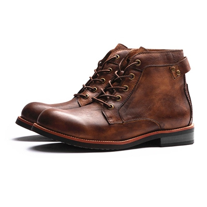 Men's Retro Ankle Boots