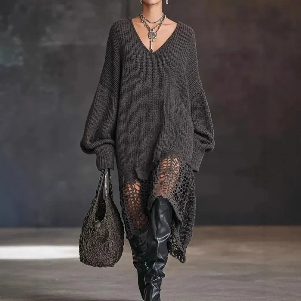Women's Amaris Hollow Out Sweater Dress