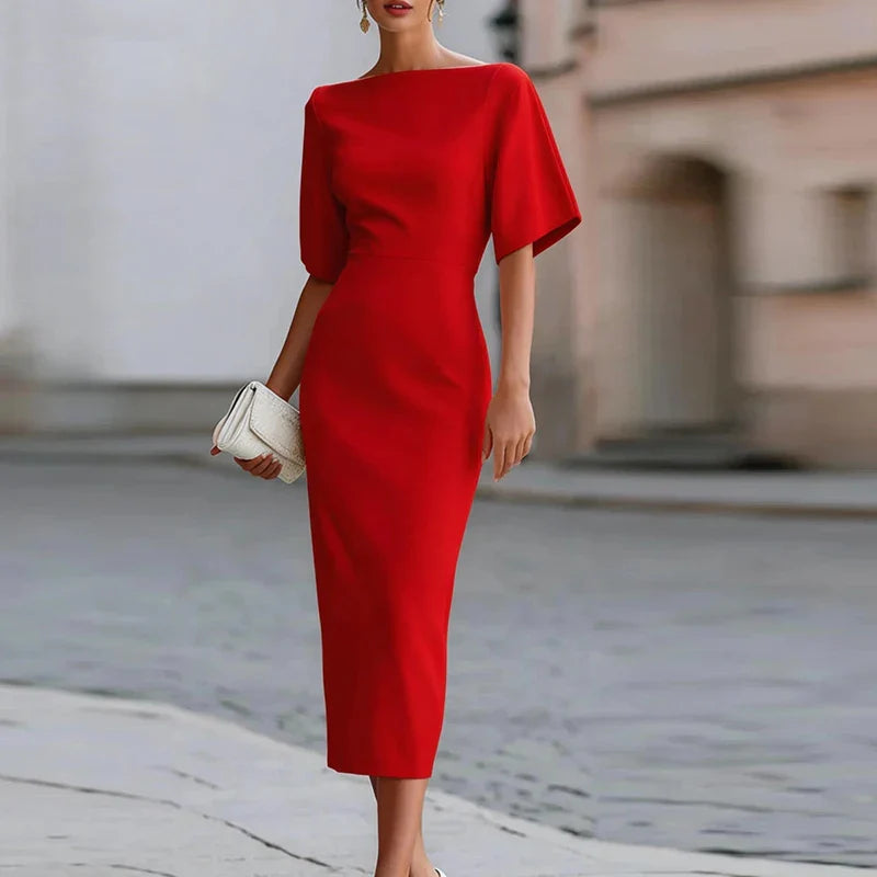 Haven Beck Matilda Semi Formal Dress Elegant A-Line Design