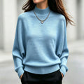 Haven Beck Women's Selah Ribbed Mock Neck Sweater