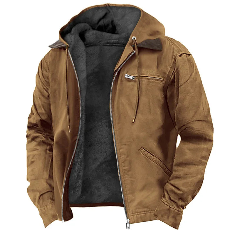 Haven Beck Men's Everett Drawstring Heavyweight Jacket