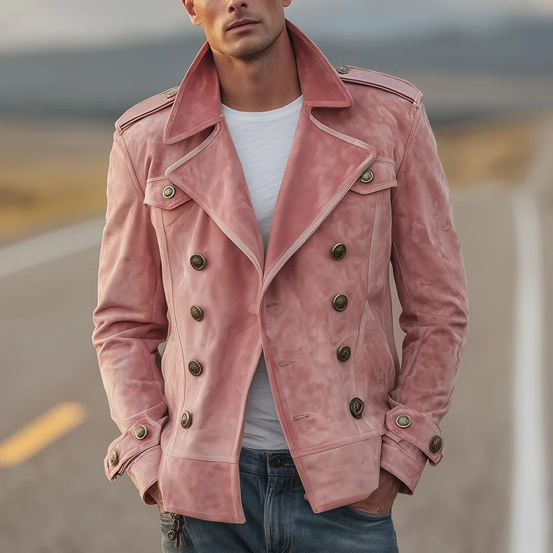 Haven Beck Men's Douglas Suede Coat