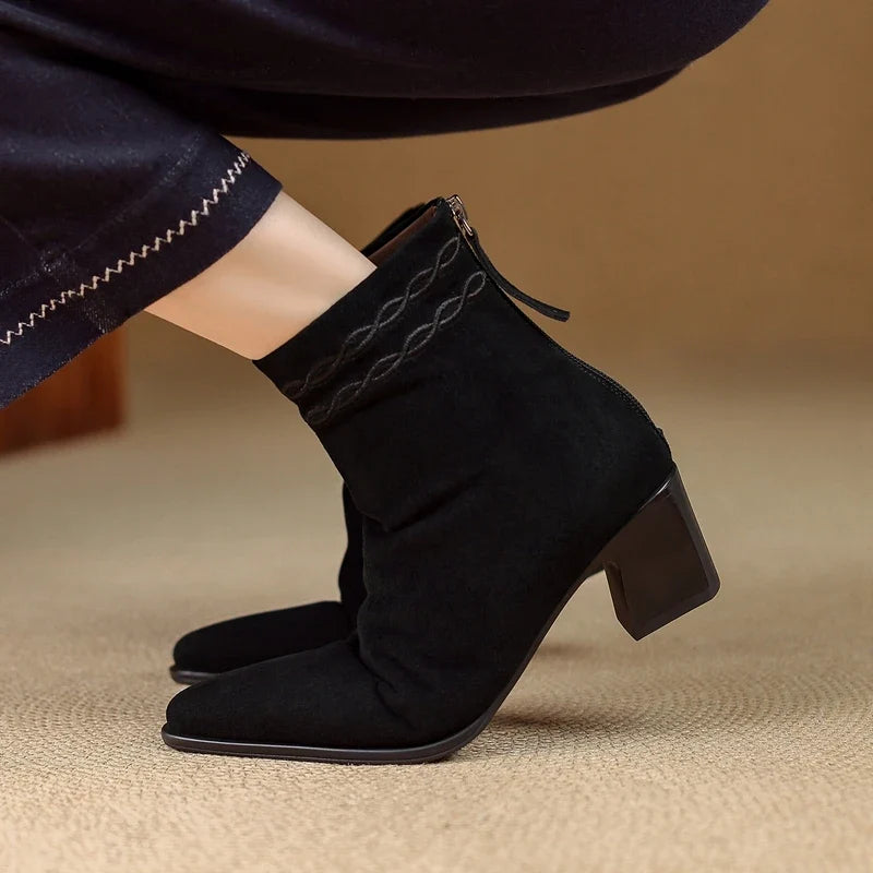 Women's Marisol Square Toe Ankle Boots
