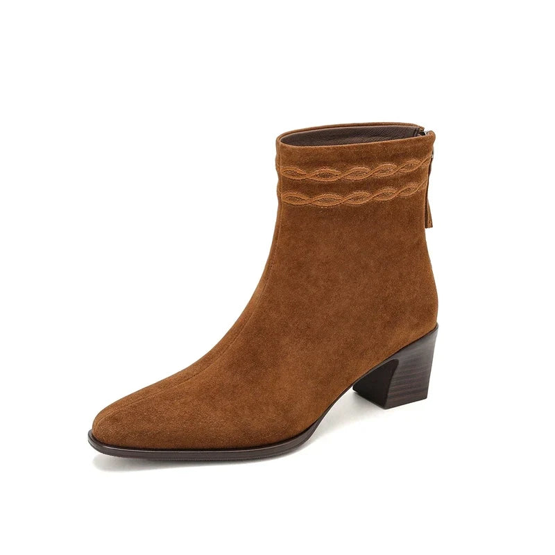 Women's Marisol Square Toe Ankle Boots