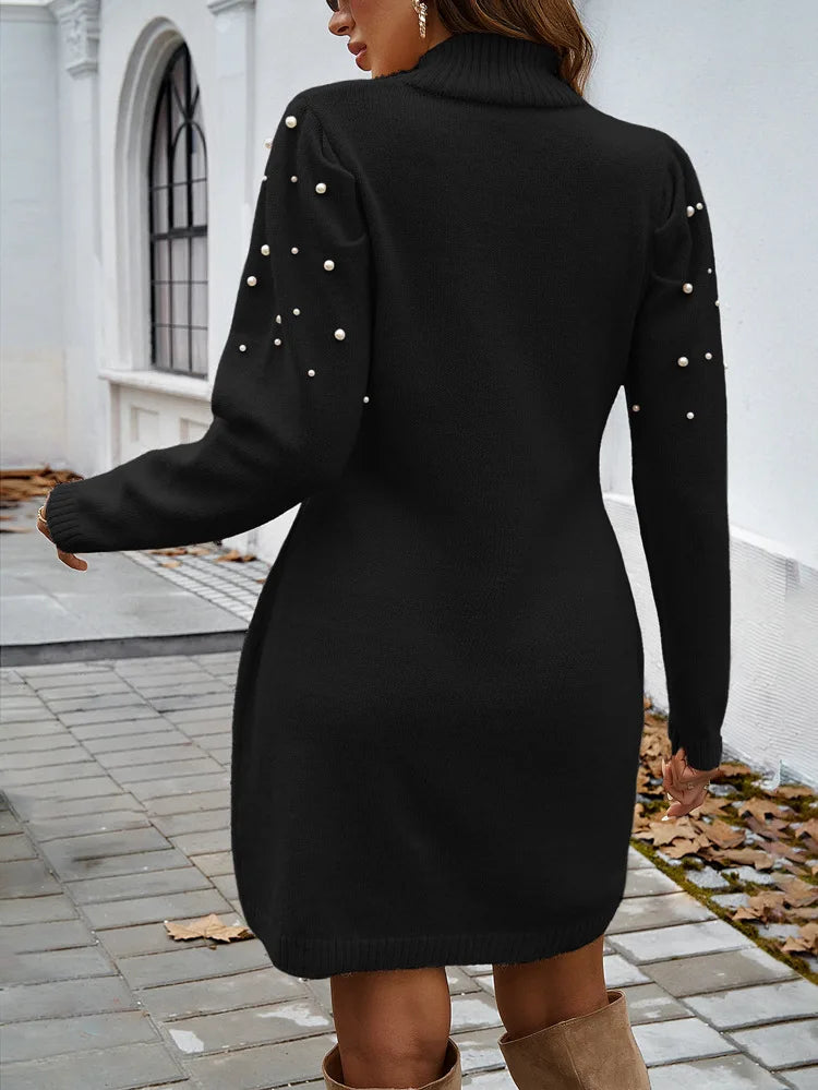 Women's Elowen Pearl Beaded Sweater Dress