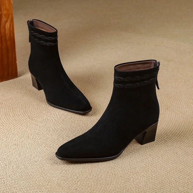 Women's Marisol Square Toe Ankle Boots