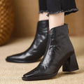 Haven Beck Women's Marielle Square Toe Ankle Boots
