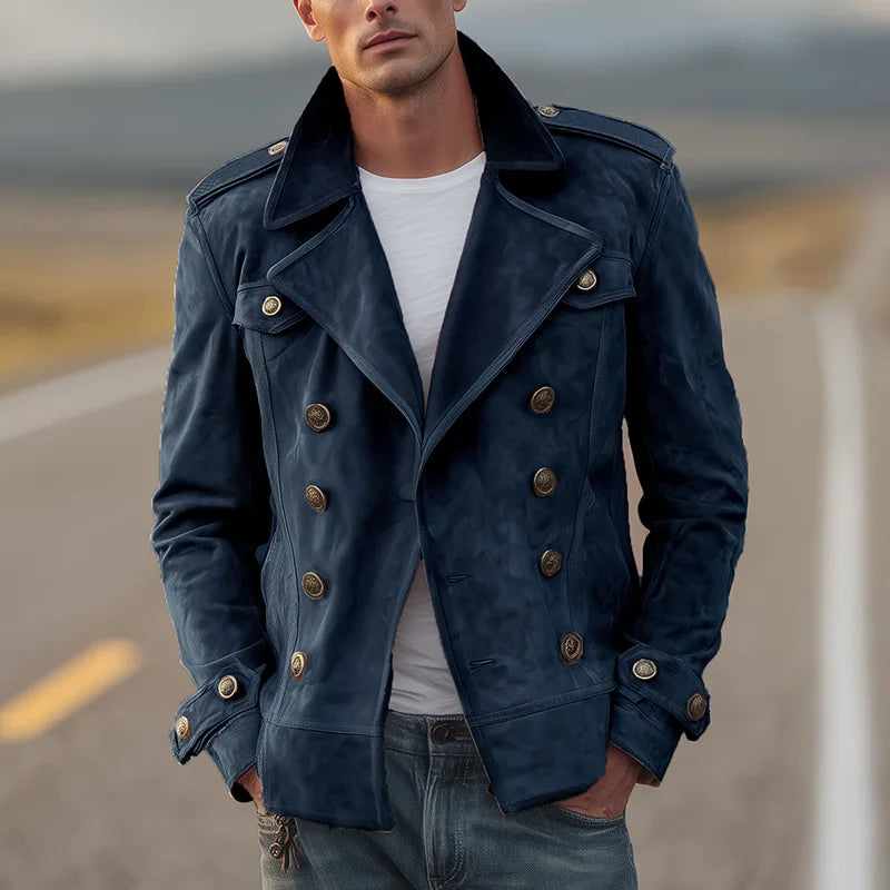 Haven Beck Men's Douglas Suede Coat