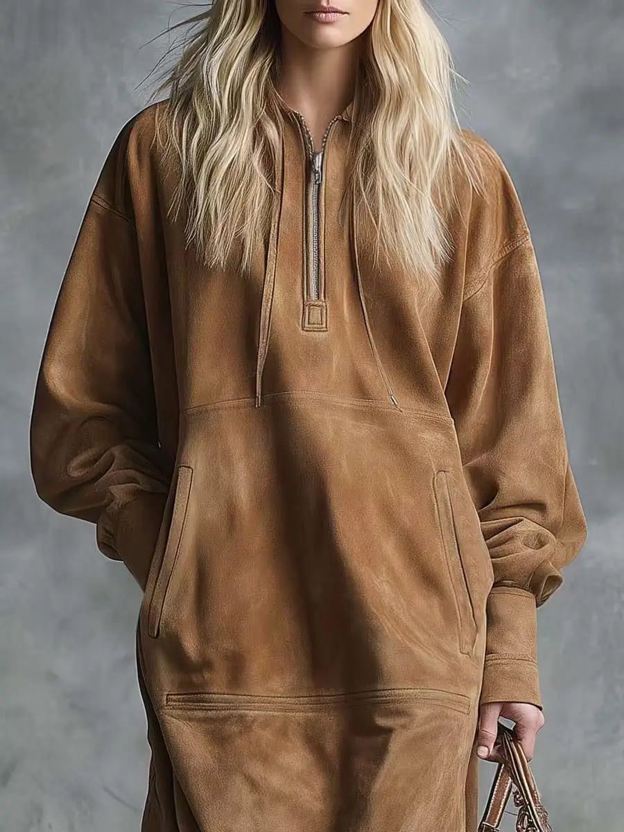 Women's Sierra Faux Suede Fringe Dress