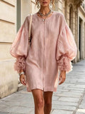 Women's Marisol Balloon Sleeve Mini Dress