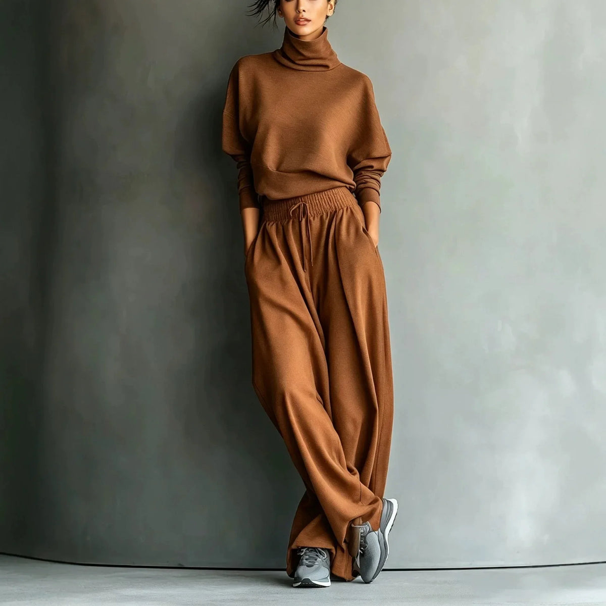 Women's Laurel High Neck Matching Set