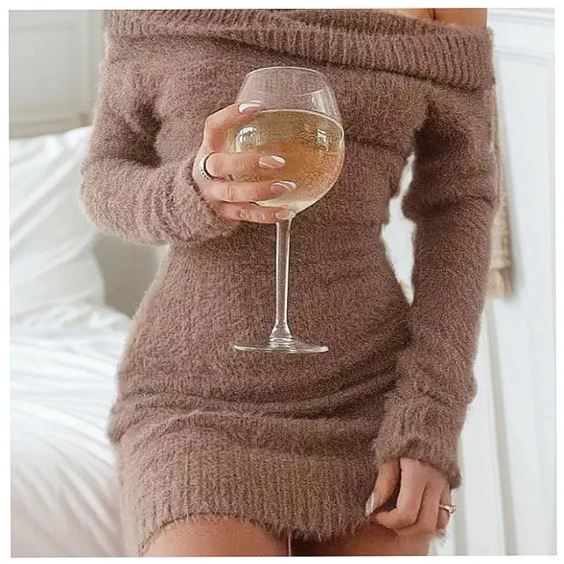 Women's Odessa Off Shoulder Sweater Dress