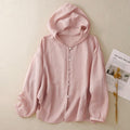 Women's Aurelia Hooded Linen Cardigan