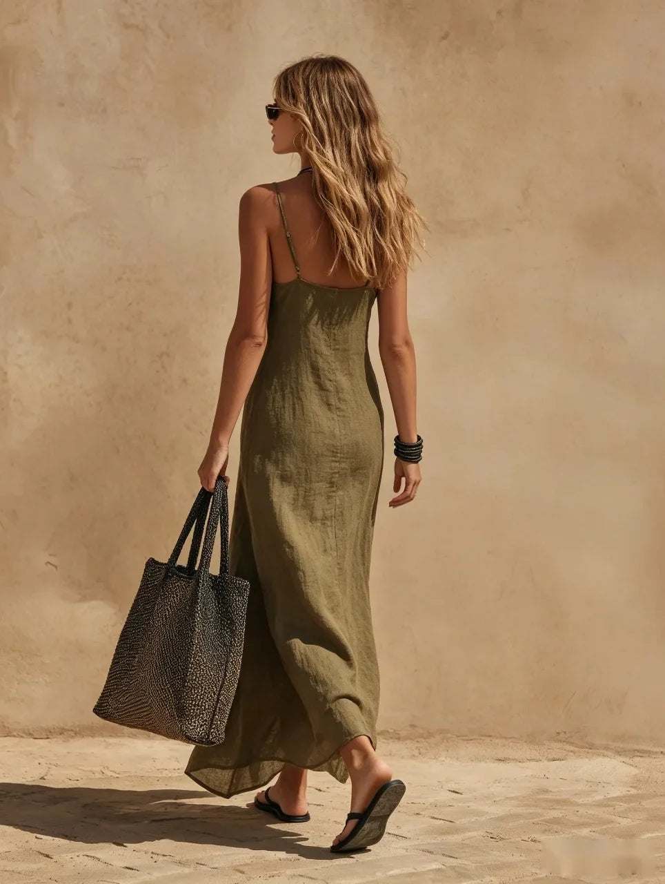 Women's Ayleen Side Slit Maxi Dress
