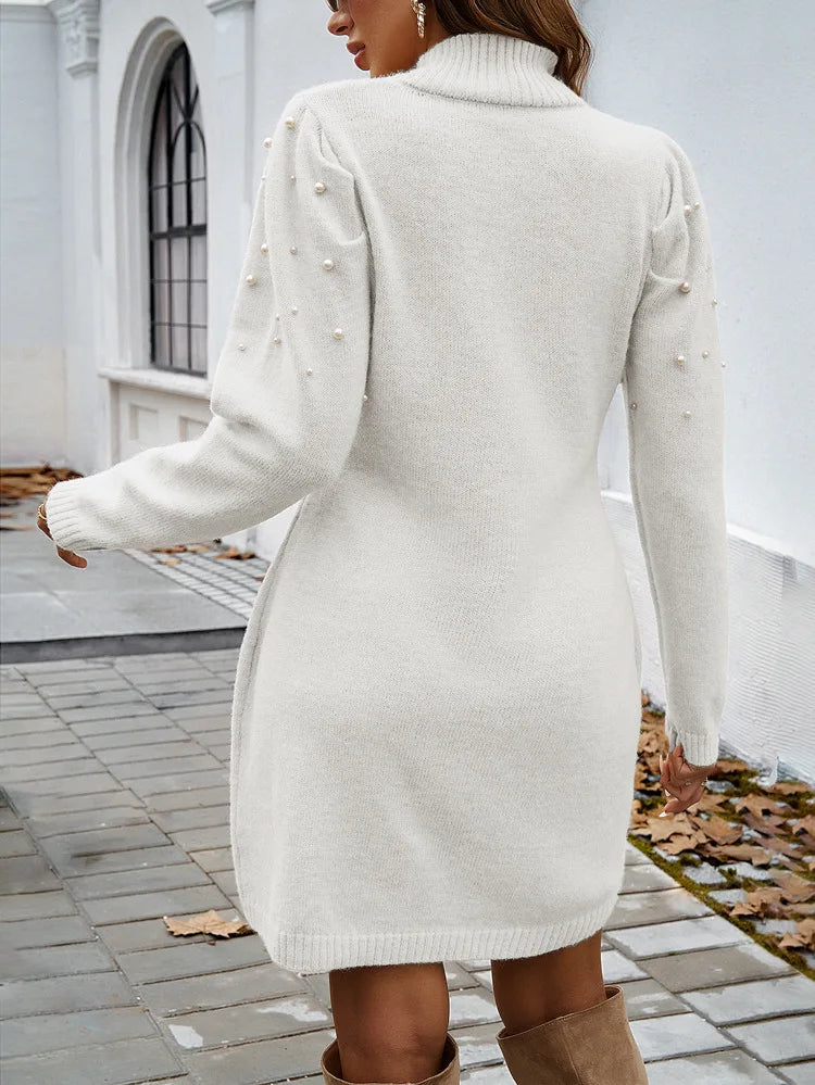 Women's Elowen Pearl Beaded Sweater Dress