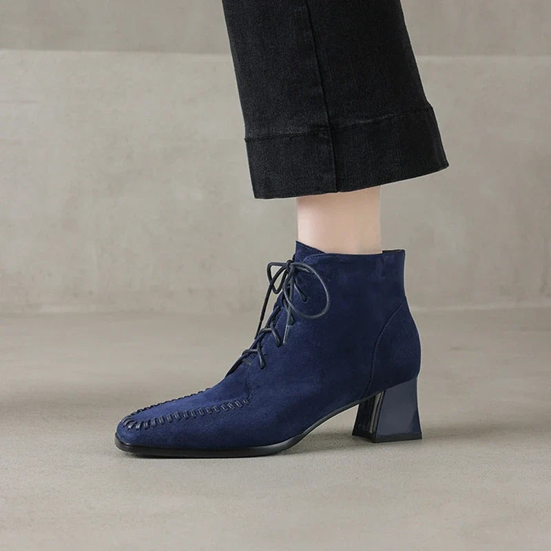 Haven Beck Women's Vesper Suede Lace Boots